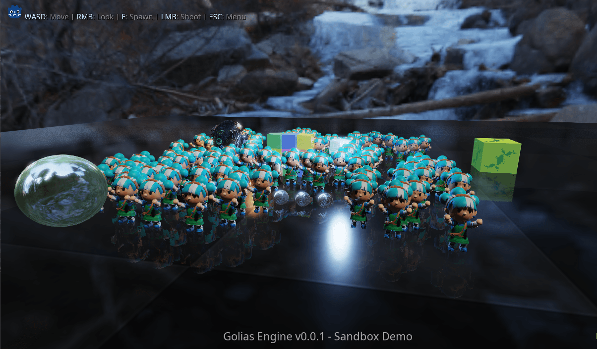 Engine screenshot