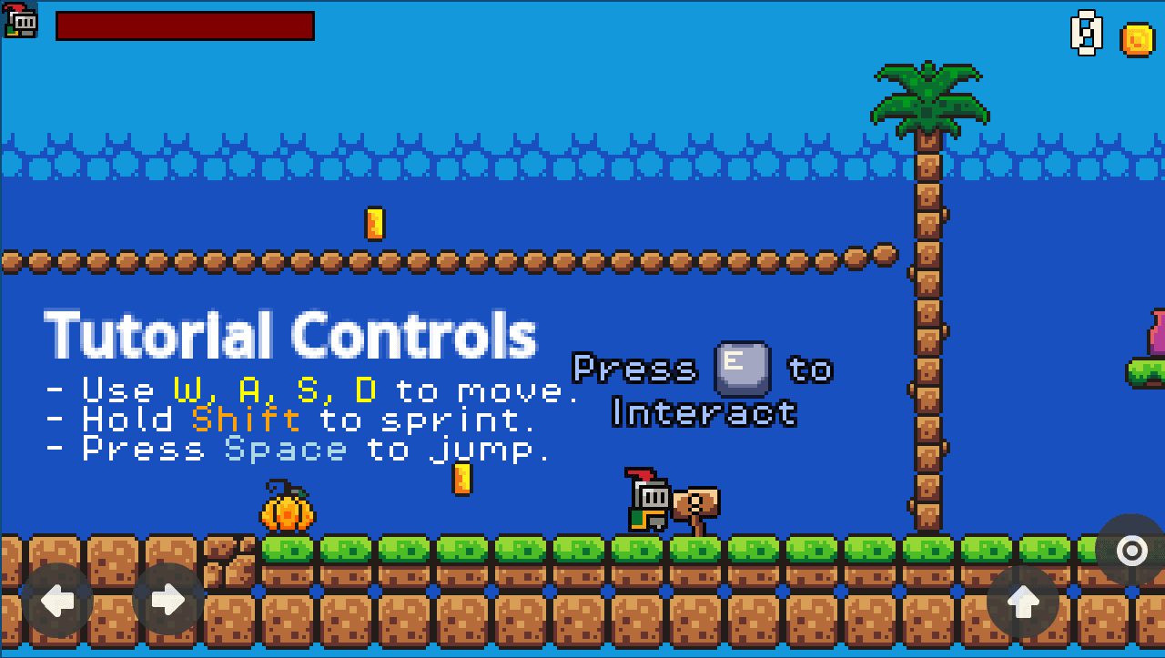 Mini platformer